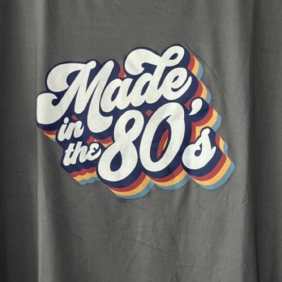 Made in the 80’s Graphic T-shirt NEW Womens 4XL - Picture 2 of 3